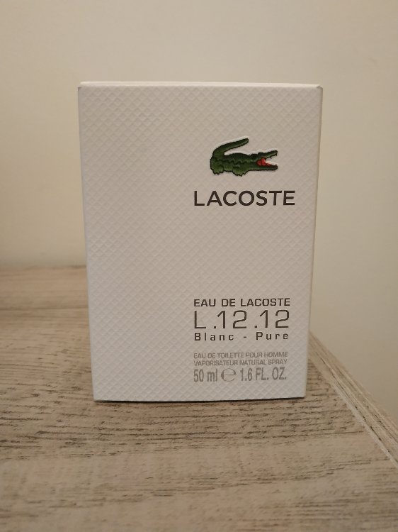 Tjen Kronisk nationalsang Lacoste L.12.12 Blanc Pour Lui Eau de Toilette - 50 ml - INCI Beauty