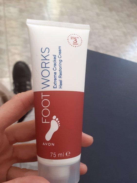 Avon Foot Works Extreme Cracked Hil Restoring Cream - Cracked Heel  Intensive Regenerating 3-Days Cream | Makeup.uk