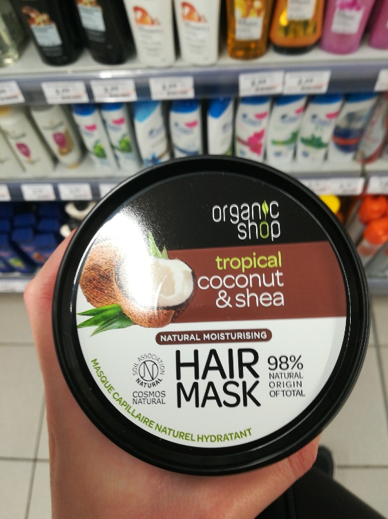 Organic Shop Tropical Coconut & Shea Hair Mask - INCI Beauty