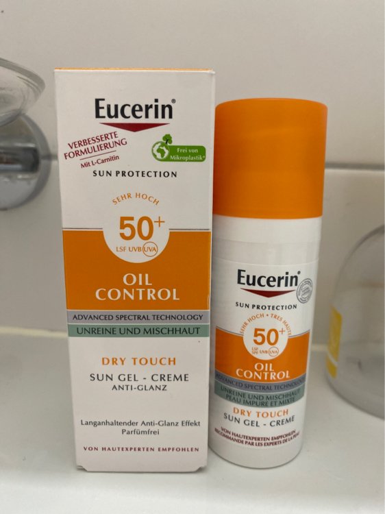 Eucerin Sun Gel-Creme Oil Control Gesicht SPF 50 50ml - INCI Beauty