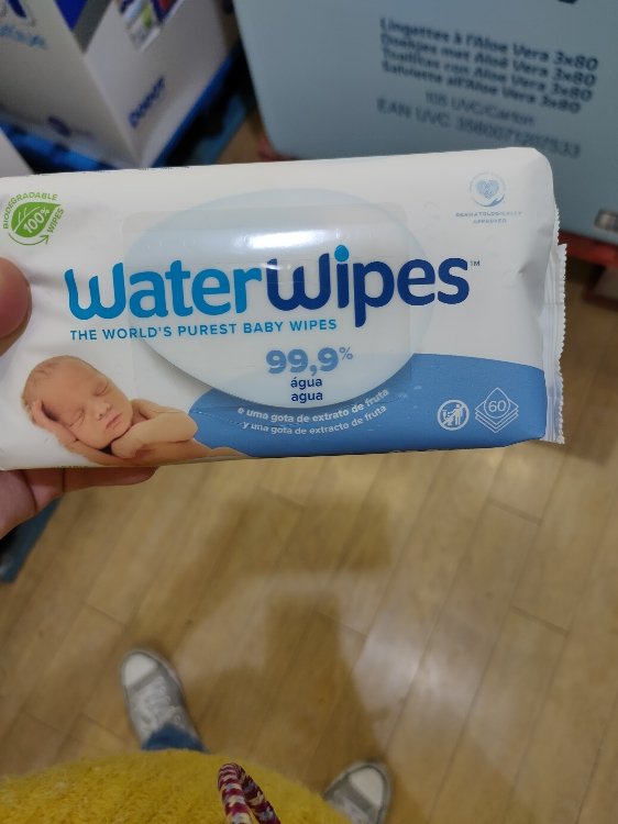 WaterWipes Lingettes Biodégradables pour Bébé - 60 Unités - INCI Beauty