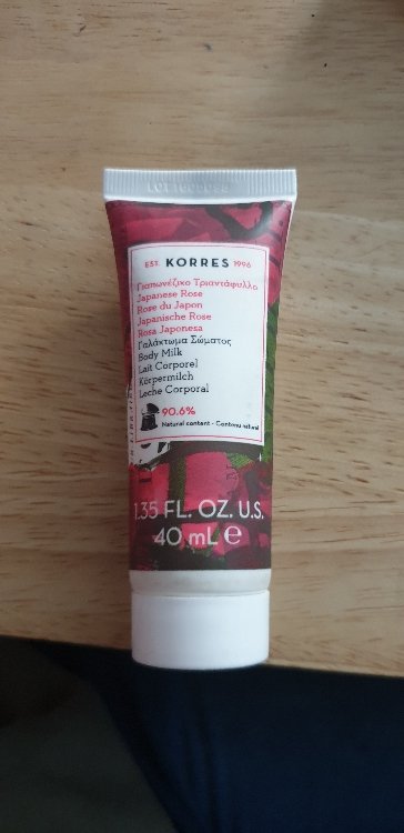 Korres Japanese Rose Body Milk 40ml INCI Beauty