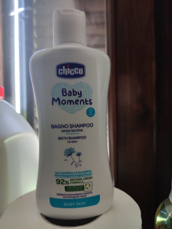 CHICCO SHAMPOING GEL DOUCHE BABY MOMENTS 200 ML