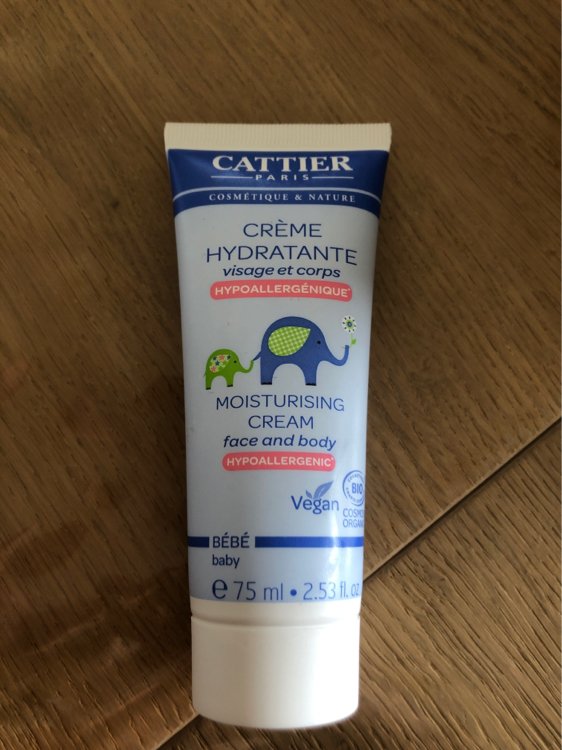 CATTIER Crème Hydratante Bébé - 75 ml