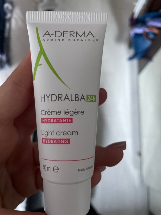 A-Derma Hydralba Crème Hydratante 24h Légère 40ml Crème hydratante - 40 ml  - INCI Beauty