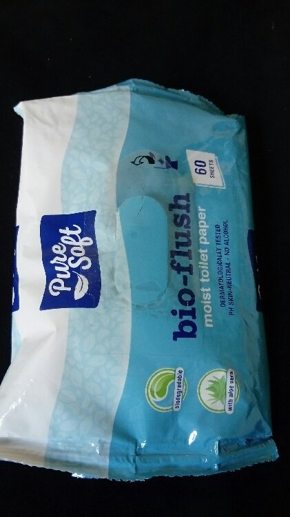 genezen Reusachtig Prestige Action Pure Soft Bio-Flush Moist toilet paper - INCI Beauty