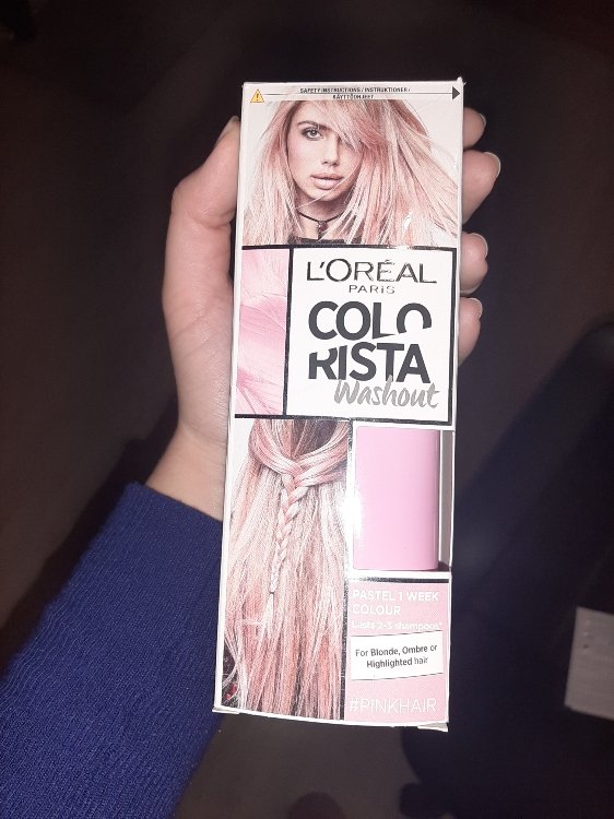 L'Oréal Colorista Washout Pink Semi-Permanent Hair Dye - INCI Beauty