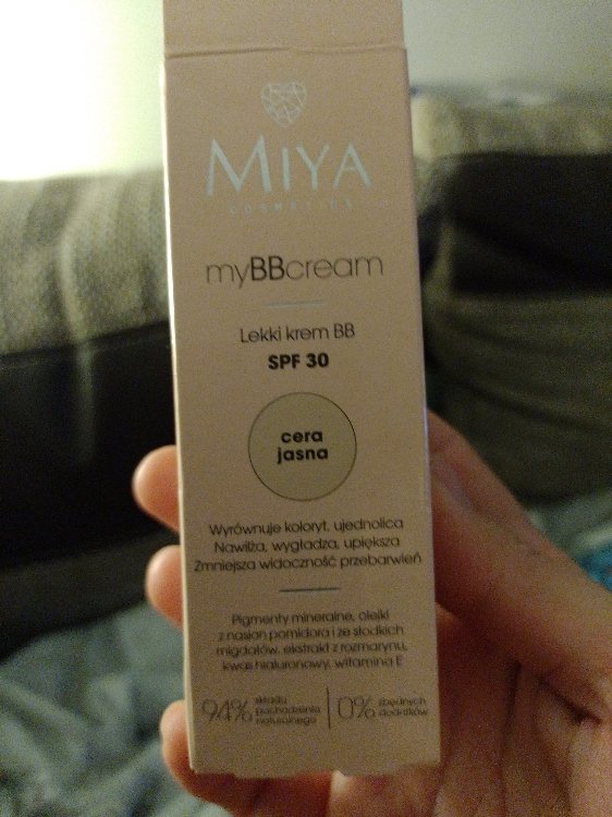 Miya Cosmetics Tone BB 40 - Skin 30 Cream SPF Fair myBBcream - Beauty INCI - ml Light