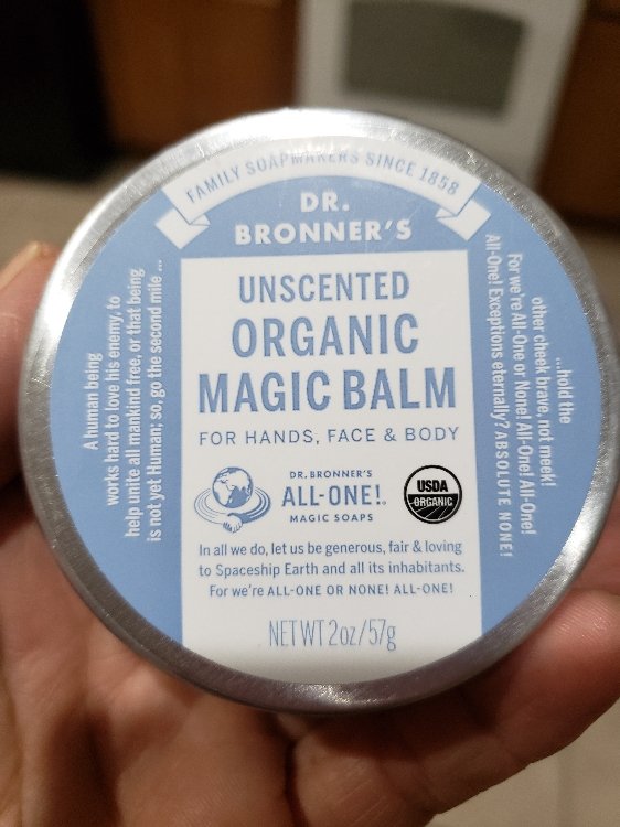 dr bronner's organic magic balm