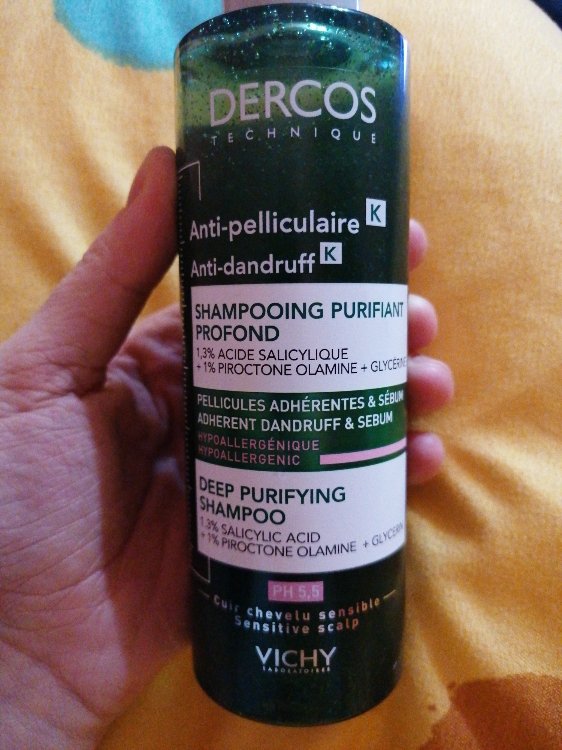 vergeten constante Trojaanse paard Vichy Dercos Deep Anti-dandruff Purifying Shampoo - 250 ml - INCI Beauty