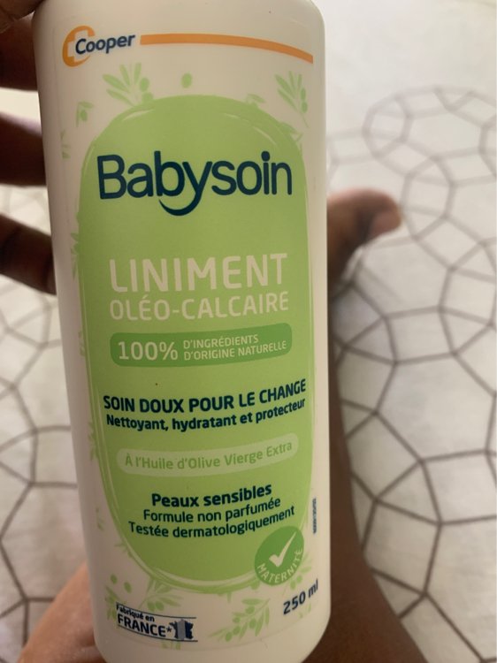 Liniment Oléo-calcaire certifié BIO pour bébé - BABY GREEN
