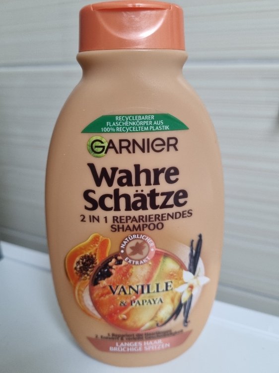 Garnier 2in1 Reparierendes Shampoo Vanille & Papaya - ml - INCI