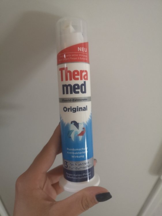 Theramed Toothpaste original dispenser, 100 mL – Peppery Spot