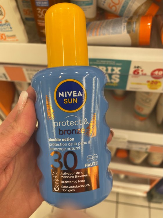 slette gæld frivillig Nivea Sun Protect & Bronze SPF 30 - INCI Beauty