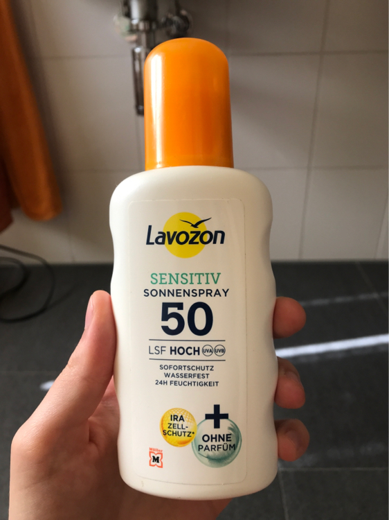 Lavozon Sensitive Sunscreen Spray SPF 50 - 200 ml - INCI Beauty