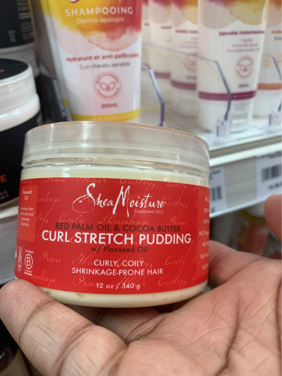 Shea Moisture Red Palm Oil & Cocoa Butter - Curl Stretch Pudding with ...