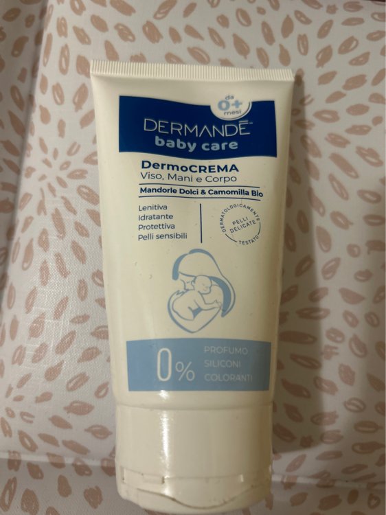 Dermandé Baby Care DermoCREMA Viso, Mani e Corpo con Mandorle Dolci &  Camomilla Bio (Pelli Delicate) - INCI Beauty