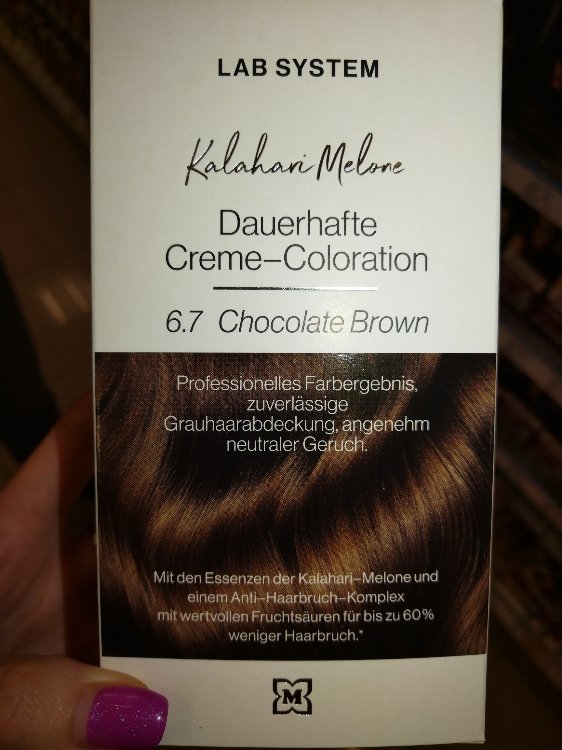 Kalahari Melone Dauerhafte Creme Coloration 573 Satin Hazelnut Inci