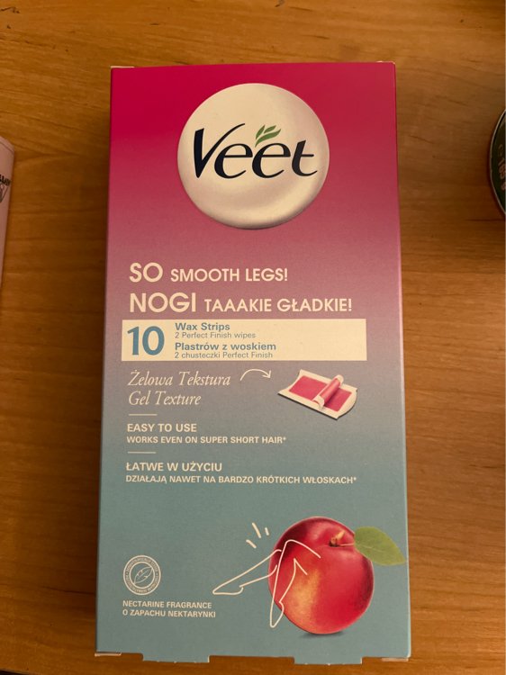 Veet So Smooth Legs! Bandes de Cire pour Épilation 10 Pcs - INCI Beauty