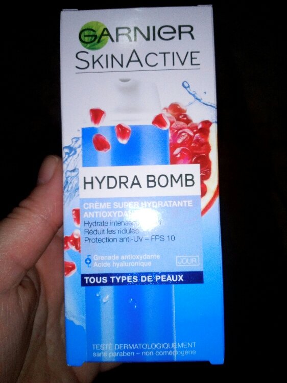 Garnier SkinActive Hydra Bomb - Crème super hydratante antioxydante INCI Beauty
