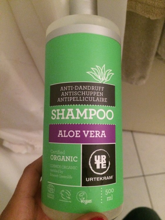 kennisgeving Zachte voeten Trekker Urtekram Organic Aloe Vera Anti-Dandruff Shampoo 500 ml - INCI Beauty