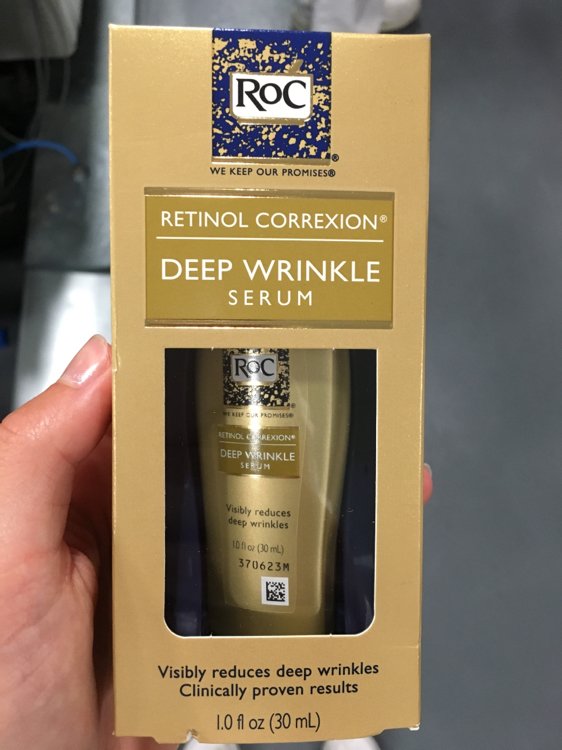 how to use roc retinol correxion deep wrinkle serum)