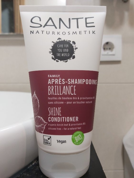 Sante Naturkosmetik Après-shampoing Brillance Feuille de Bouleau Bio &  Provitamine B5 - 150 ml - INCI Beauty