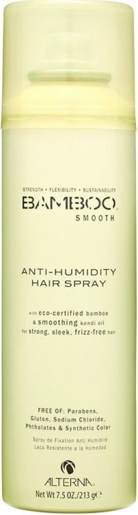 Alterna Bamboo Smooth Anti-Humidity Hair Spray, 7.5 Oz - INCI Beauty