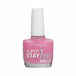 Maybelline Super 10 - Nail - 7 Flushed Nagellack Stay Days ml Pink INCI 120 Beauty - Gel Color