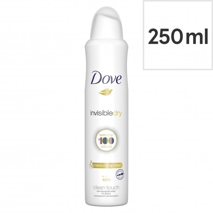 Hoogte tuberculose omringen Dove Déodorant Femme Spray Anti Transpirant Invisible Dry 250 ML - INCI  Beauty