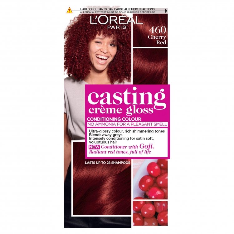 L'Oréal Casting Creme Gloss - 460 Red Brown Semi Permanent Hair Dye - INCI