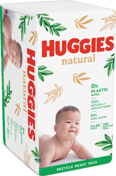 Lingettes bébé Huggies x48 sur