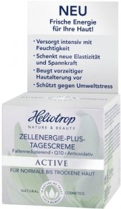 Plus Energy Cream Cell ACTIVE ml - INCI 50 - Beauty Day Heliotrop