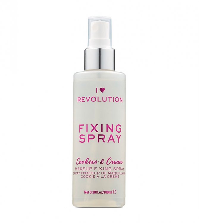 Makeup Revolution, Spray fixateur à l'acide hyaluronique, 100 ml