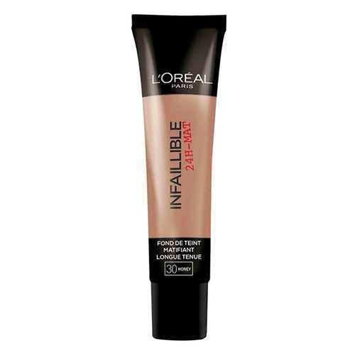 L'Oréal Base de maquillaje Infalible Mate 24h - 30 Honey - 35 ml - INCI  Beauty