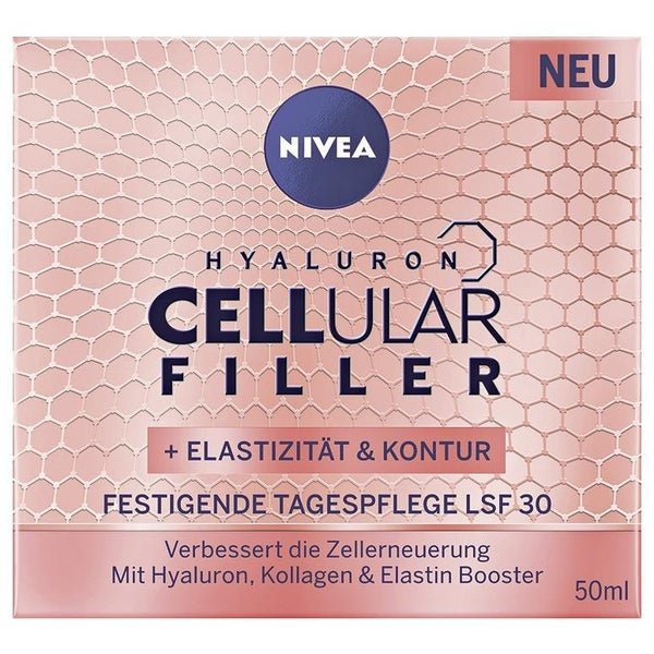 Nivea Hyaluron Cellular Elastizitat Kontur Festigende Tagespflege 50 Ml Lsf 15 Inci Beauty