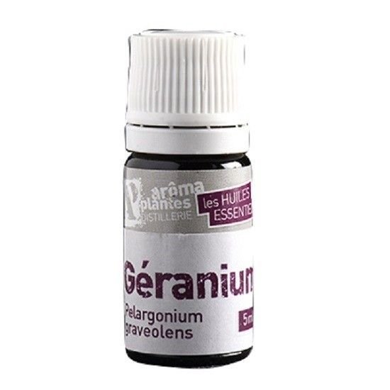 Huile essentielle de Géranium rosat - Pelargonium graveolens Bio