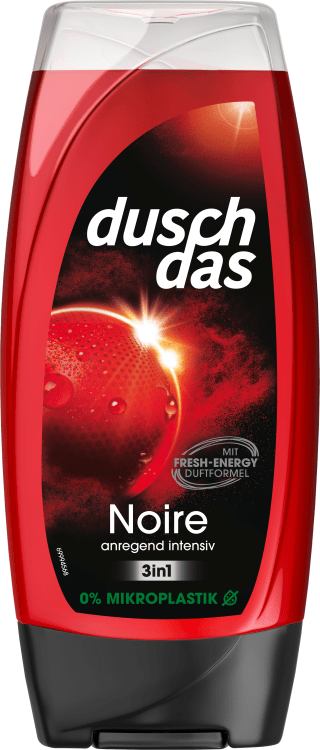Duschdas Duschgel Men Noire 3in1 - 225 ml - INCI Beauty