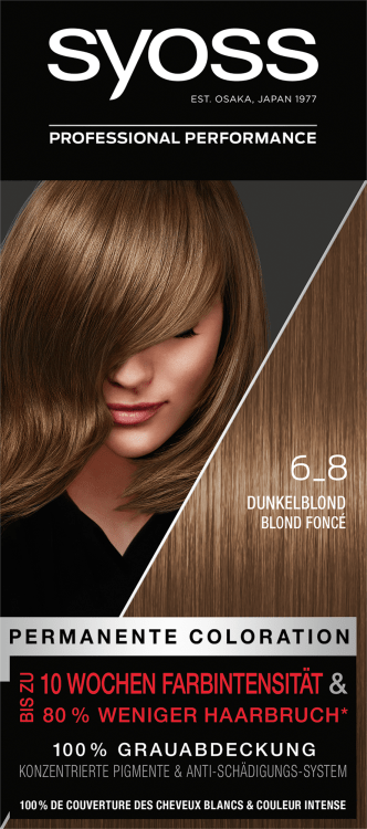 Syoss Haarfarbe Dunkelblond 6-8 - 1 St - INCI Beauty