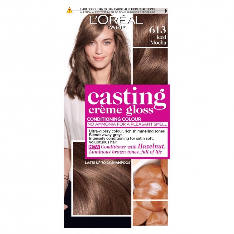 LOreal Paris Feria MultiFaceted Shimmering Permanent Hair Color 62 Iced  Mocha 1 kit  Walmartcom