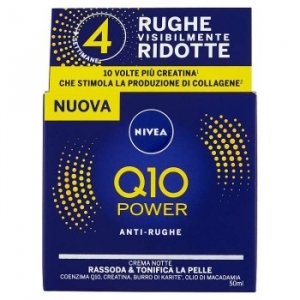 Nivea Q10 Power Anti Rughe Crema Notte 50 Ml Inci Beauty