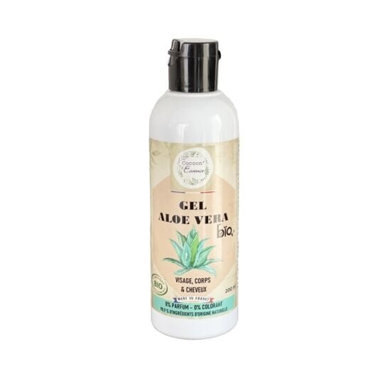 Gel D'aloe Vera Bio Visage - Corps & Cheveux : le flacon de 200 ml ...