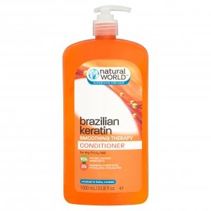 Natural World BRAZILIAN KERATIN smoothing therapy conditioner 1000