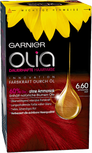 Garnier Olia Haarfarbe - 6.60 Intensives Beauty - Rot St INCI 1