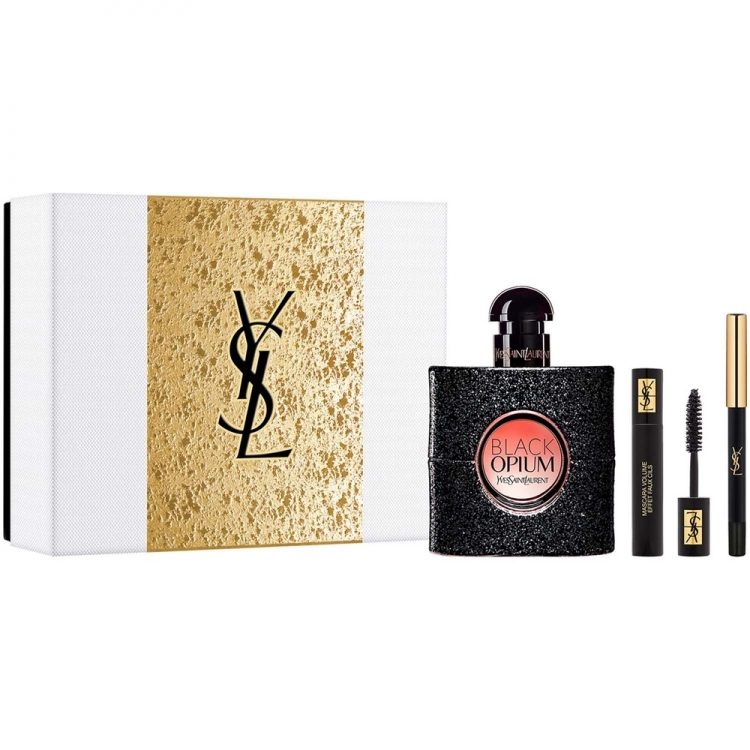 Yves Saint Laurent Black Opium - Eau de Parfum - Coffret Cadeau Parfum Femme  - INCI Beauty