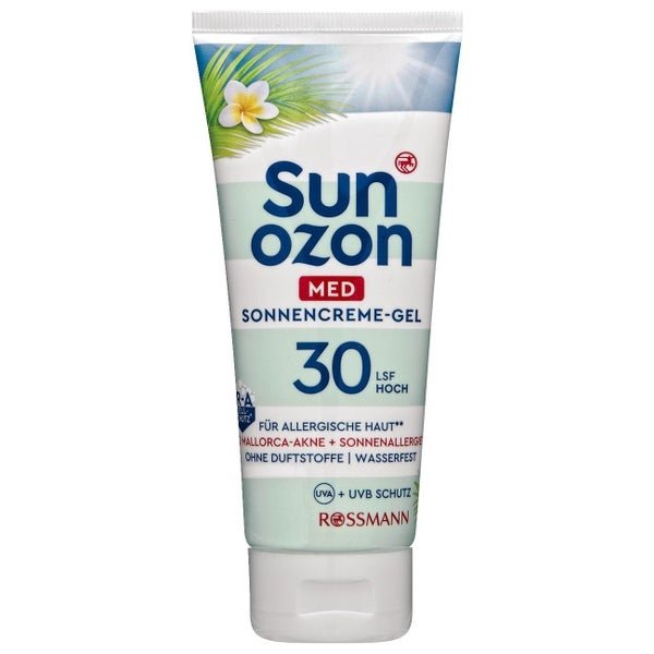 Sun Ozon Sonnencreme Gel 100 Ml Lsf 30 Inci Beauty