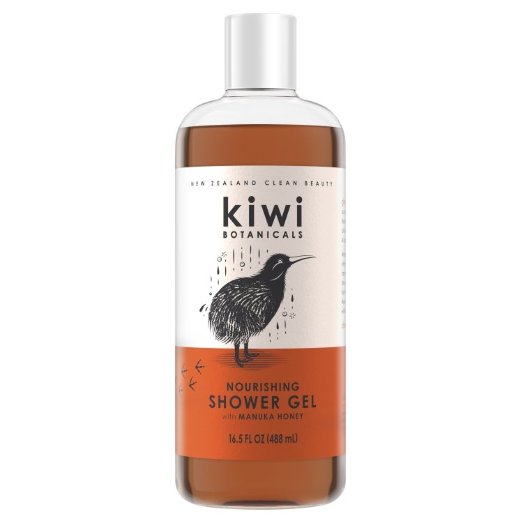 Kiwi Botanicals Nourishing Shower Gel for Women - Manuka Honey