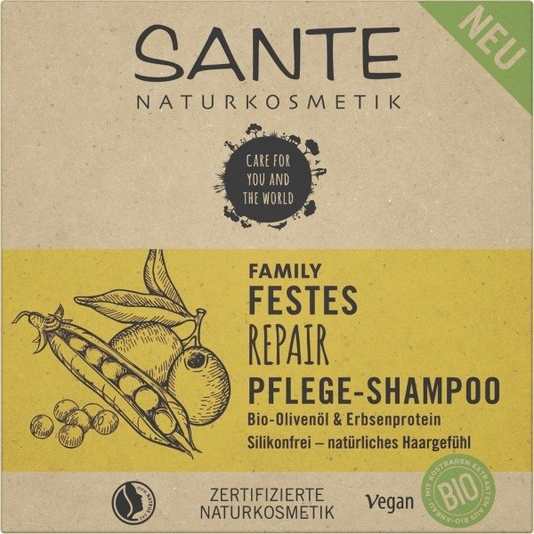 Sante Naturkosmetik Family Festes - - INCI Pflege-Shampoo Beauty Repair