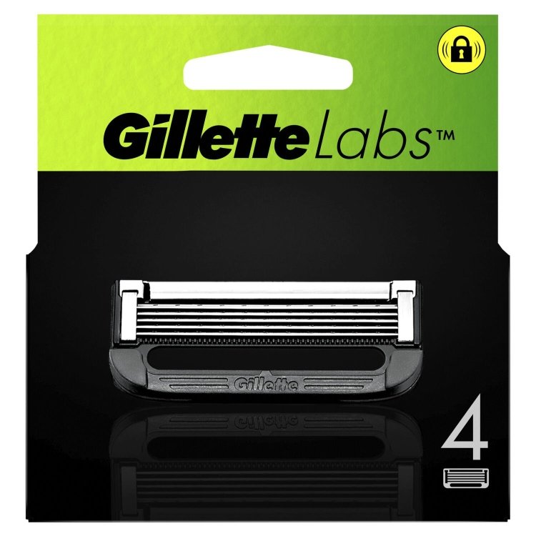 Gillette Lame De Rasoir Recharges Barre Exfoliante Labs Gillette - Le ...