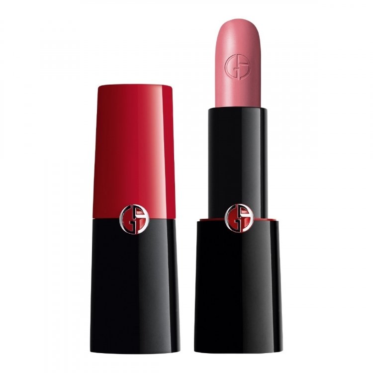 Giorgio Armani ROUGE D'ARMANI - Rouge à Lèvres - Rose Alexandrie - INCI  Beauty